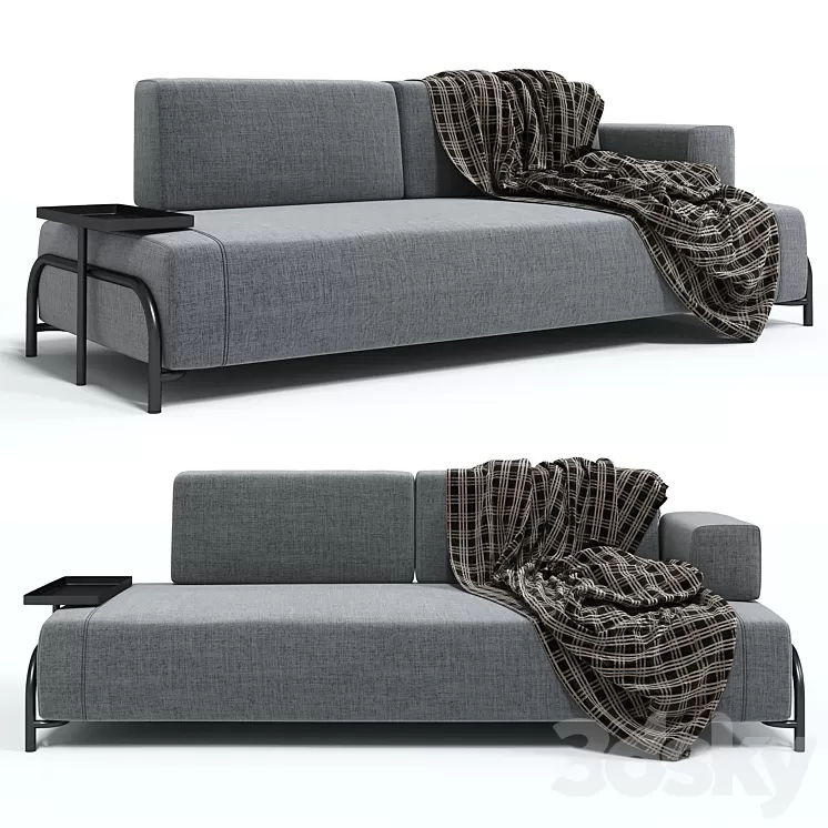 Sofa compo 3D Model Sofa compo 3D Model