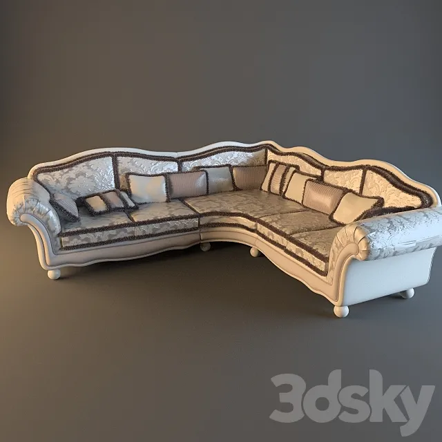Sofa corner 3D Model