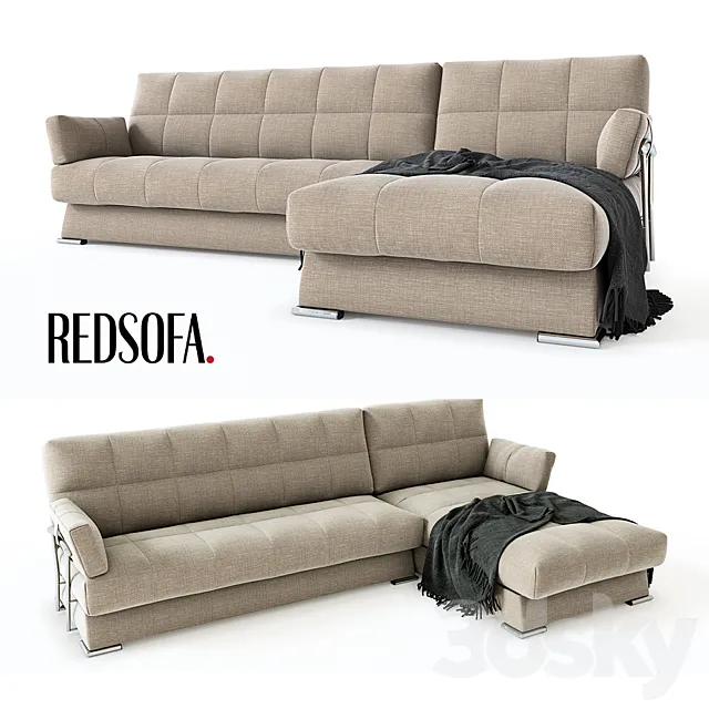 sofa corner Dudinka 3DModel