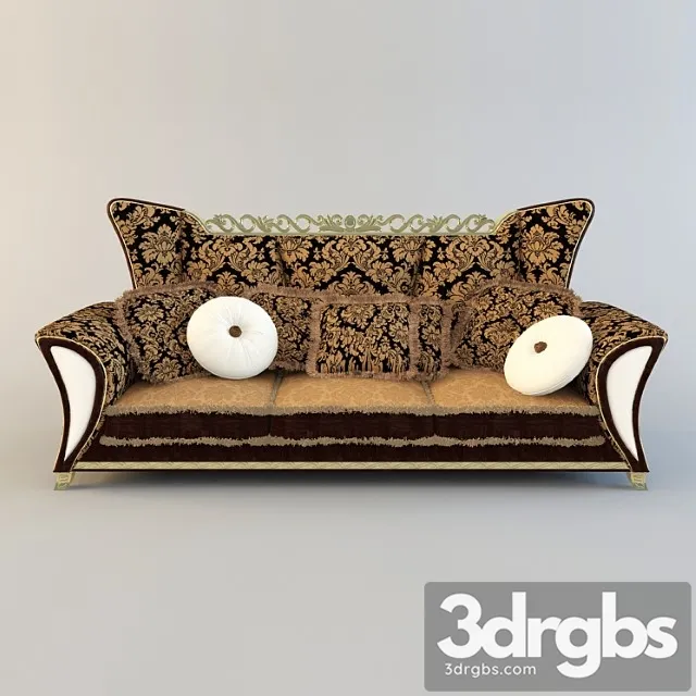 Sofa Cotha 3D Model Download