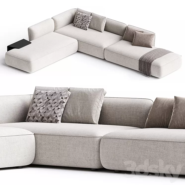 SOFA COZY 3D Model Free Download