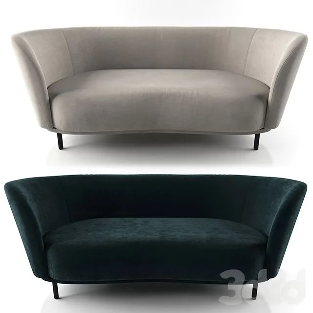 Sofa Dandy 2 Seater 3D Model