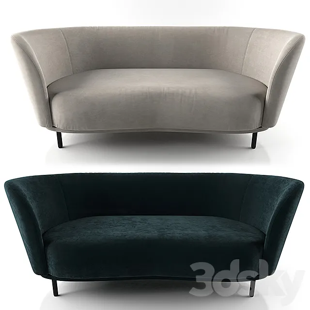 Sofa Dandy 2 Seater 3D Model
