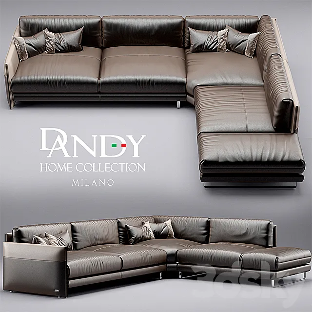 Sofa Dandy Home mood 3DModel Sofa Dandy Home mood 3DModel