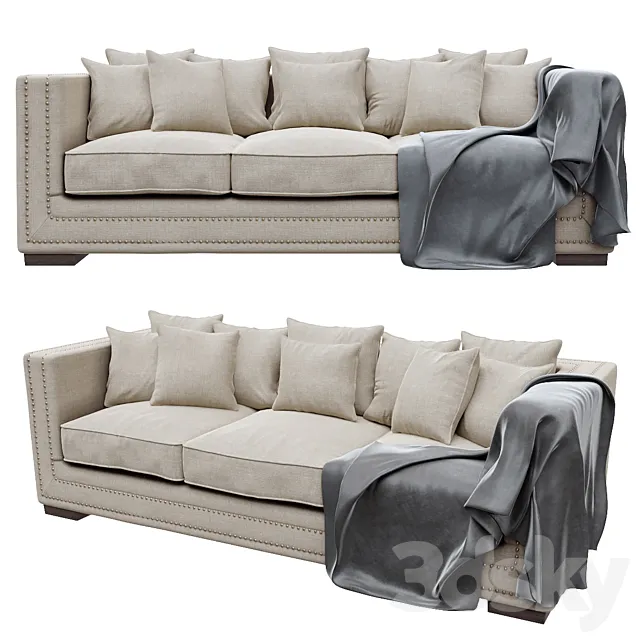 Sofa Dantone Toulouse 3D Model