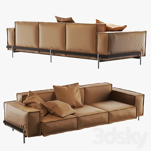 Sofa De Sede 2019 DS-0022_23 3DModel