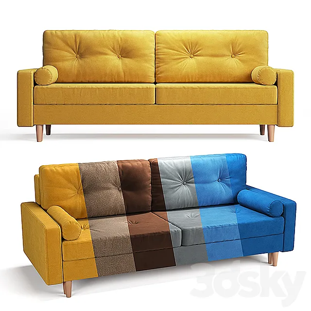 Sofa Deans 3D Model Sofa Deans 3D Model