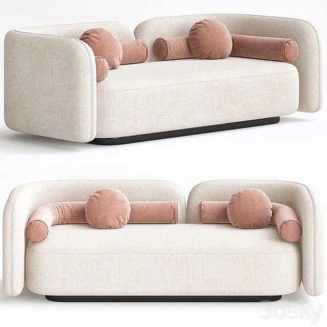Sofa DEPRIMO 3D Model Sofa DEPRIMO 3D Model