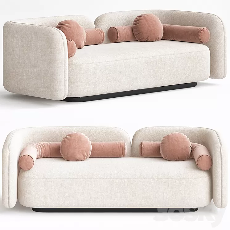 Sofa DEPRIMO 3D Model Free Download