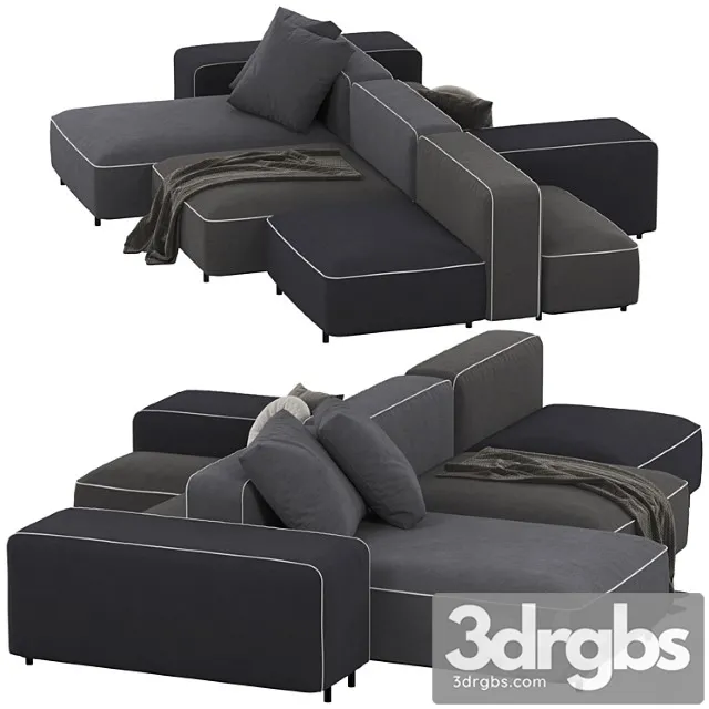 Sofa Desiree Blo Us 3D Model Download