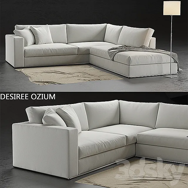 Sofa Desiree OZIUM 3DModel Sofa Desiree OZIUM 3DModel