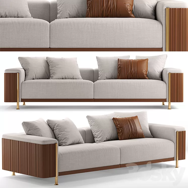 Sofa DEVEN SOFA 3D Model