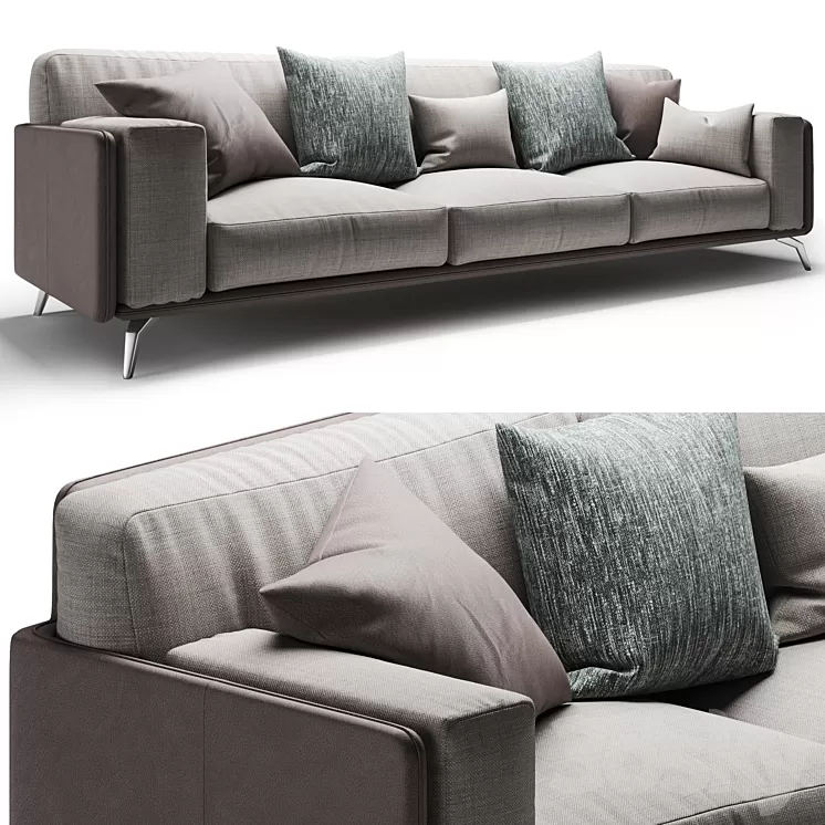 Sofa Ditre Italia Kris 3D Model