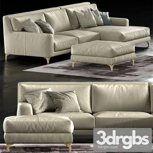 Sofa ditre italia morisson carpet ditre italia scratch 2 3D Model Download