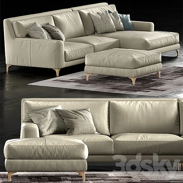 Sofa Ditre Italia Morisson Carpet Ditre Italia Scratch 3D Model