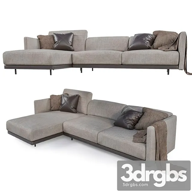 Sofa Ditreitalia Arlott High 1 3D Model Download