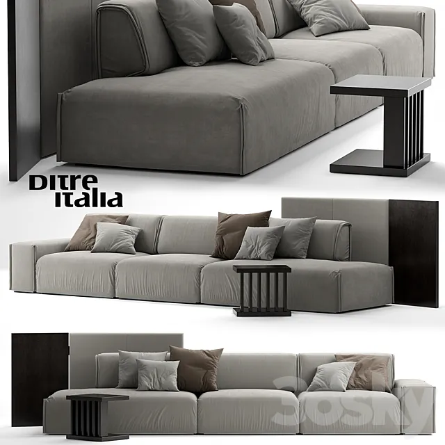 Sofa ditreitalia monolith 3D Model