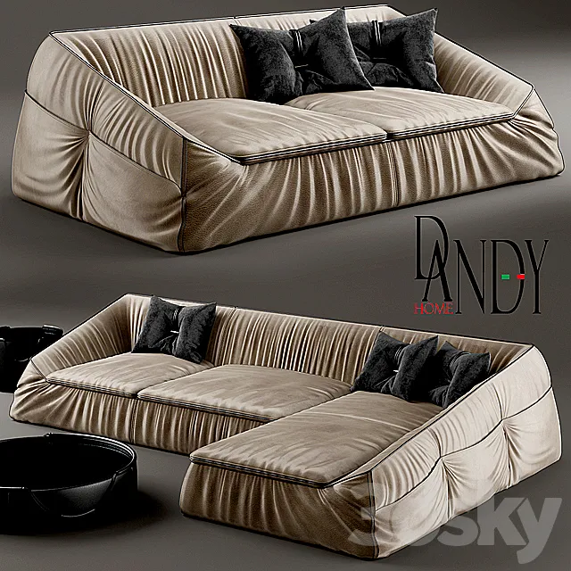 Sofa Divan Gamma Arredamenti Suite 3DModel Sofa Divan Gamma Arredamenti Suite 3DModel