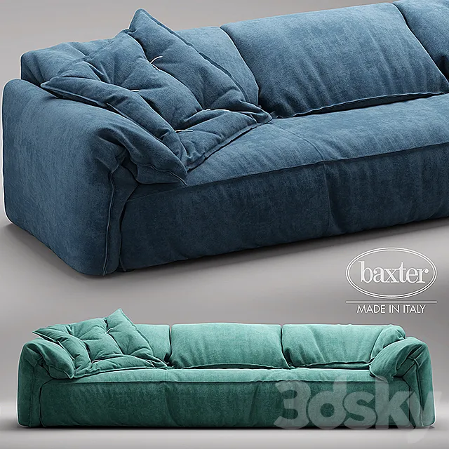 Sofa DIVANO CASABLANCA SOFA baxter 3DModel Sofa DIVANO CASABLANCA SOFA baxter 3DModel
