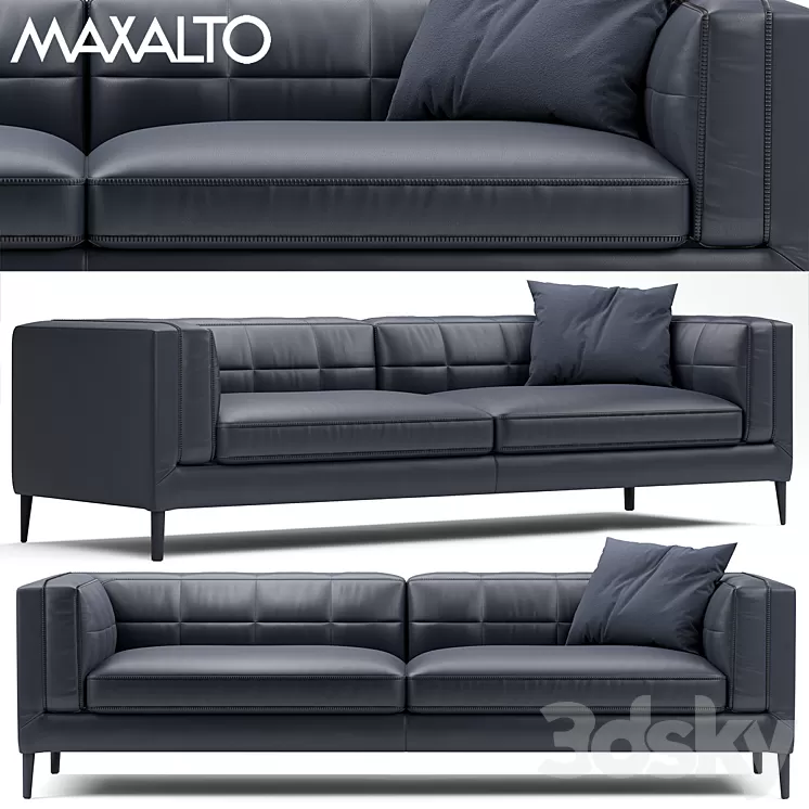 Sofa Dives by Maxalto 3D Model