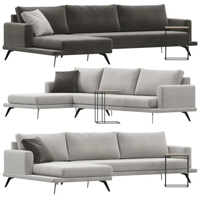 Sofa Doimo Salotti Philip 3D Model Sofa Doimo Salotti Philip 3D Model