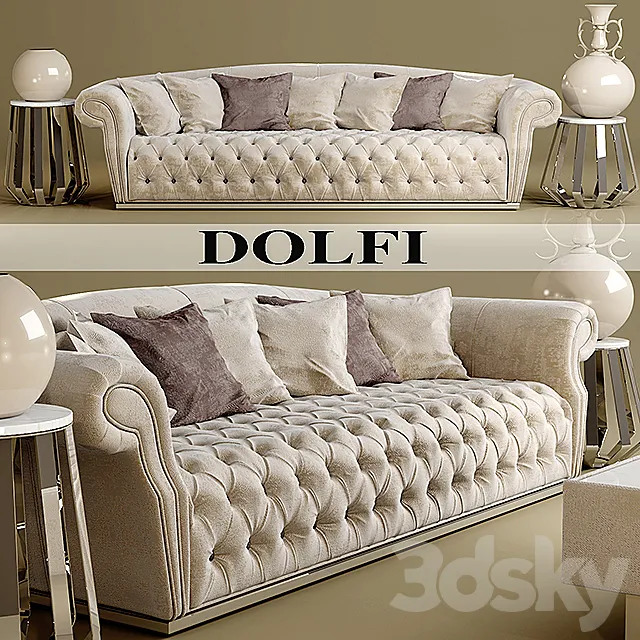Sofa Dolfi 3DModel Sofa Dolfi 3DModel