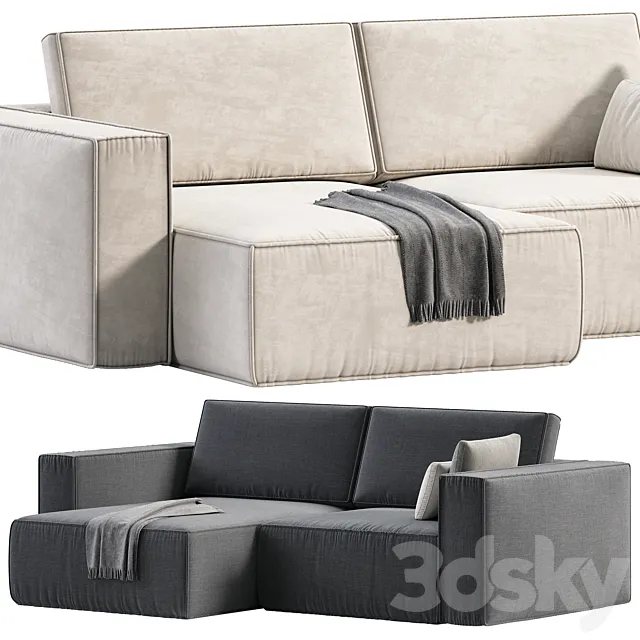 Sofa Ebi Happy by Divan.ru 3D Model Sofa Ebi Happy by Divan.ru 3D Model