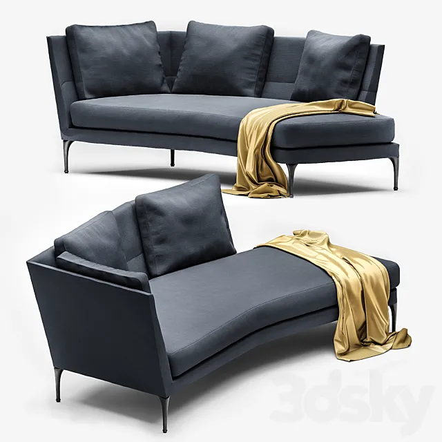 Sofa edouard 3D Model Sofa edouard 3D Model
