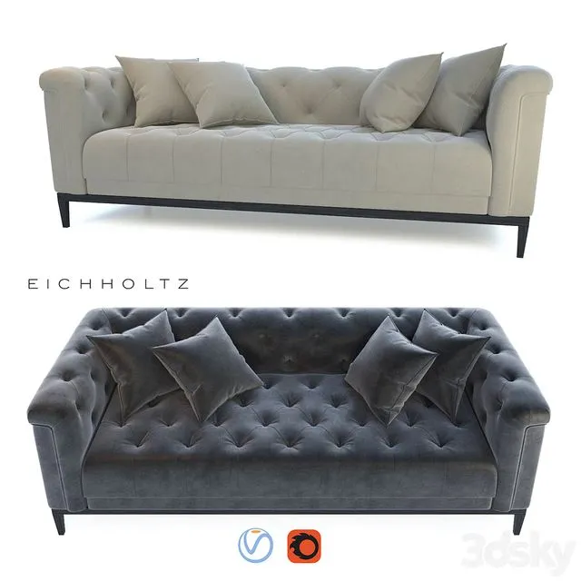 Sofa Eichholtz Cesare 3D Model