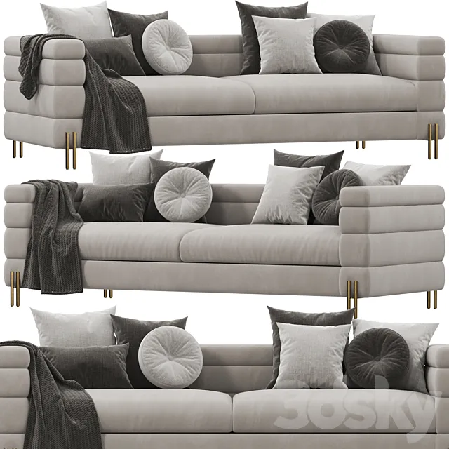 Sofa Eichholtz YORK 3DModel