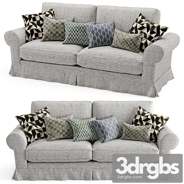 Sofa eloise 2 3D Model Download