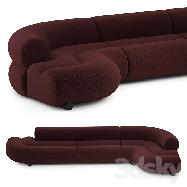Sofa elvemobilya 3D Model