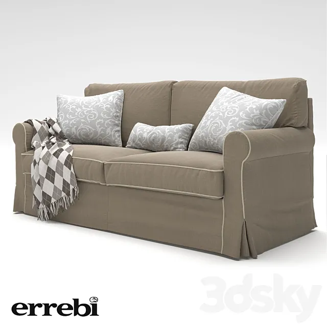 Sofa ERREBI VINTAGE 02 3DModel Sofa ERREBI VINTAGE 02 3DModel