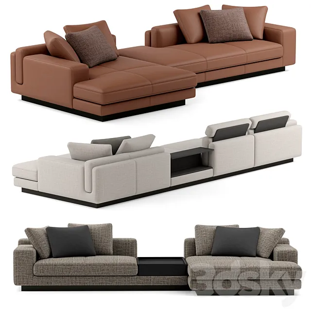 Sofa factory luzaro 3D Model