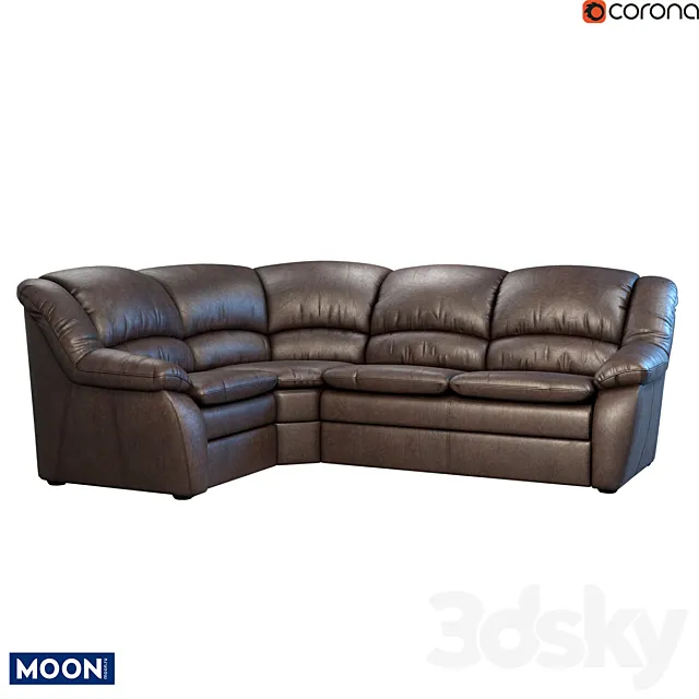 Sofa factory MOON model 099 3D Model Sofa factory MOON model 099 3D Model