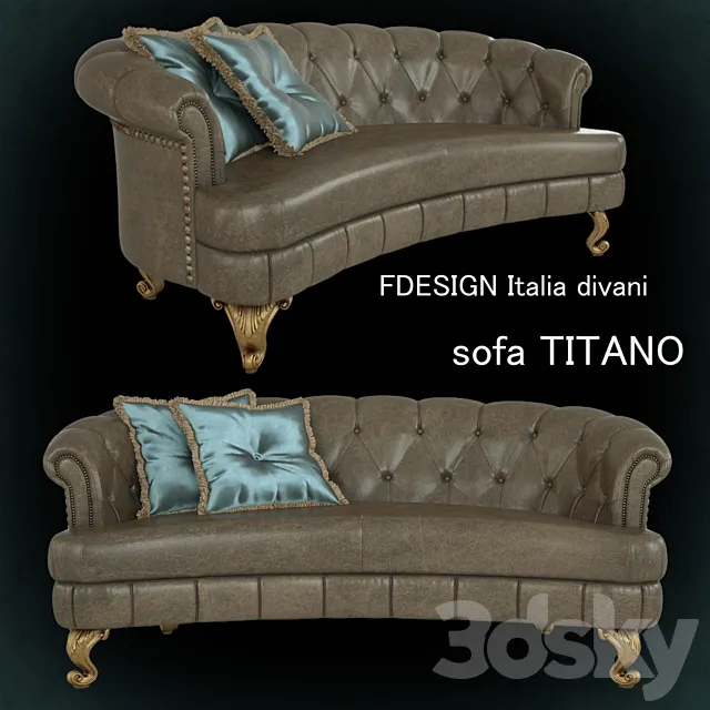 Sofa Factory Titano FDesign 3DModel Sofa Factory Titano FDesign 3DModel