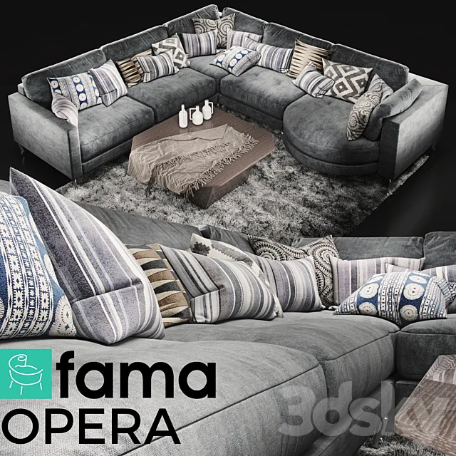 Sofa Fama Opera 3DModel