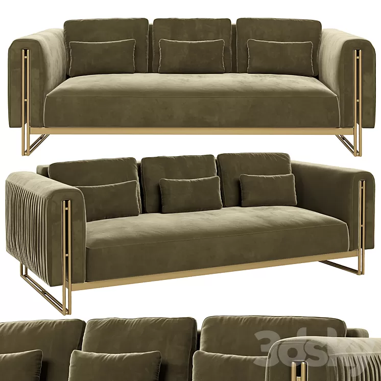 Sofa Fatal Sunpan 3D Model