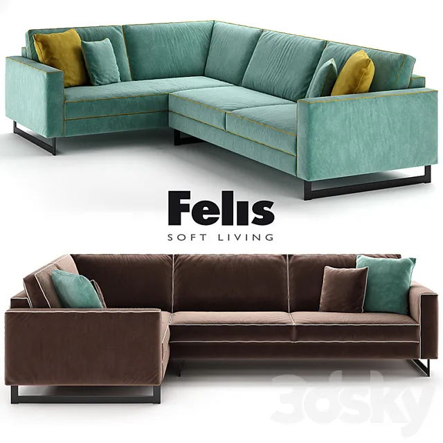 Sofa Felis – Kloe 3D Model