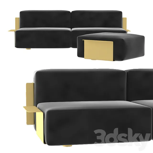 Sofa Filippo Pisan_Loom 3DModel
