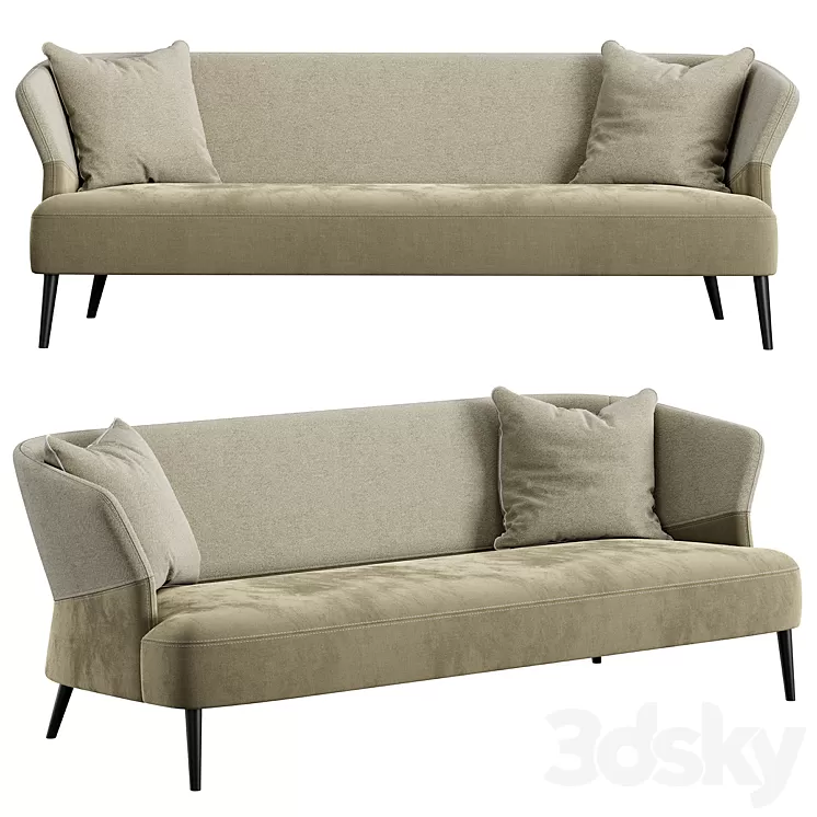 Sofa Fink Konyshev 3D Model Free Download
