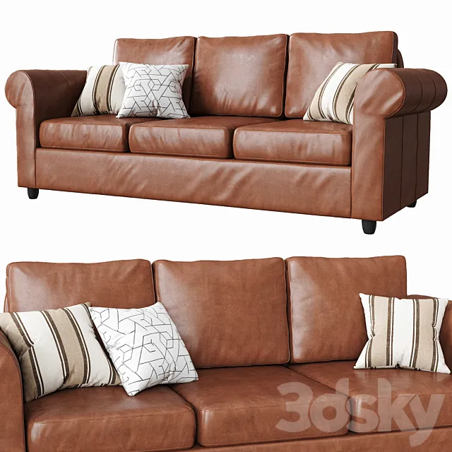 Sofa Fixhult Ikea 3D Model