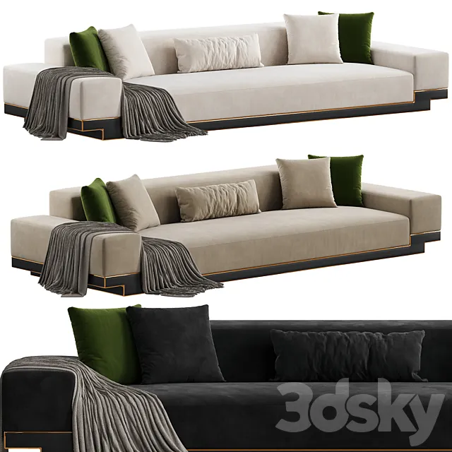 Sofa FLAMBOYANT 3D Model
