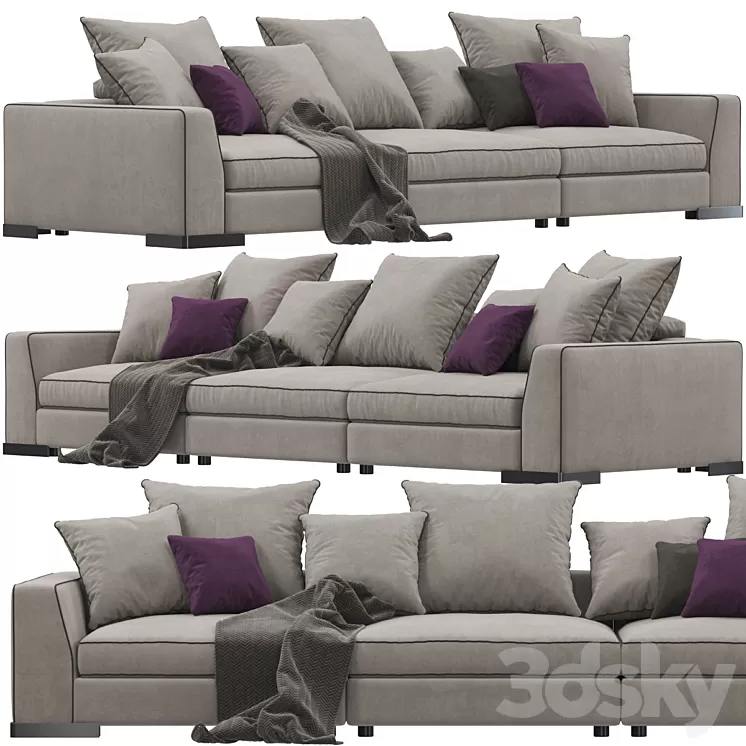 Sofa Flexform Armand 3D Model