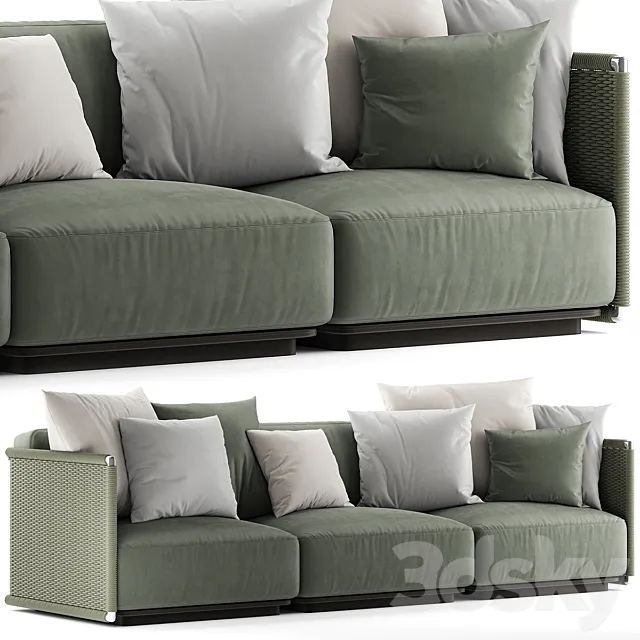 Sofa flexform eddy 3DModel Sofa flexform eddy 3DModel