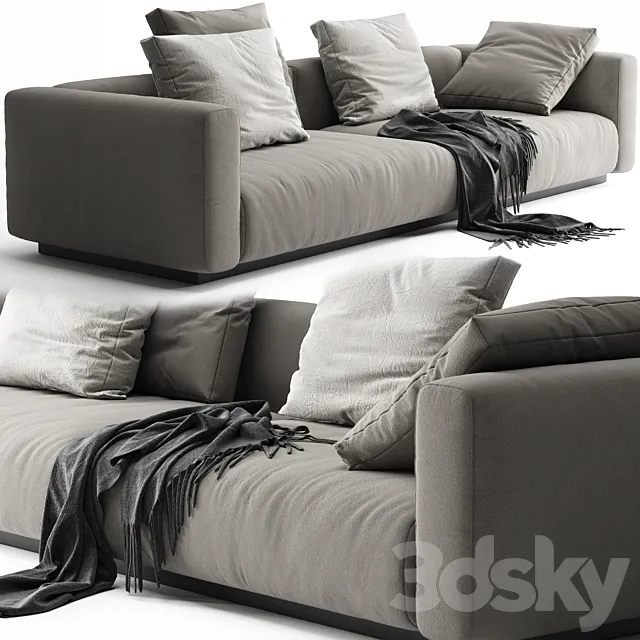sofa Flexform Lario 3DModel