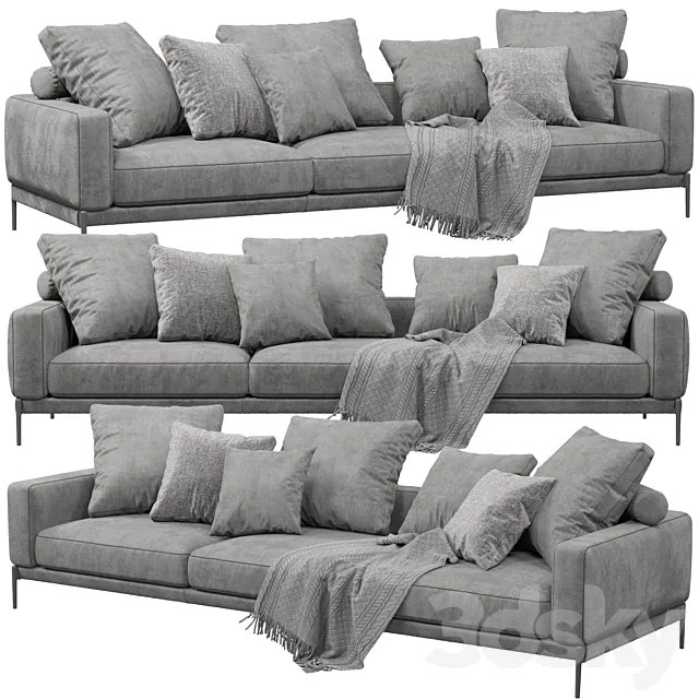 sofa FLEXFORM Romeo 3D Model