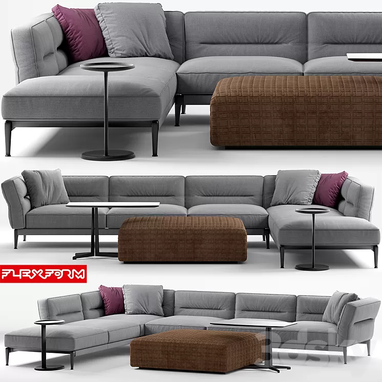 Sofa FLEXFORMADDA Sofa 3D Model