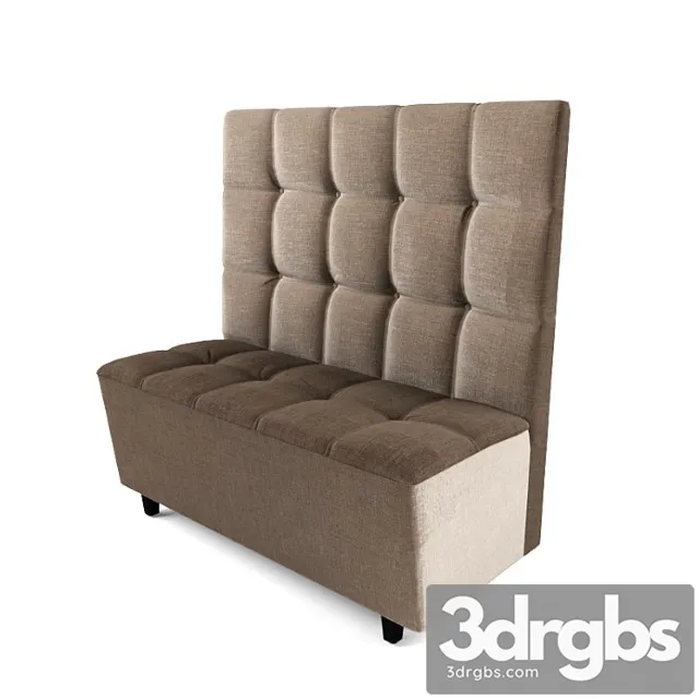 Sofa for cafe_222 2 3D Model Download Sofa for cafe_222 2 3D Model Download
