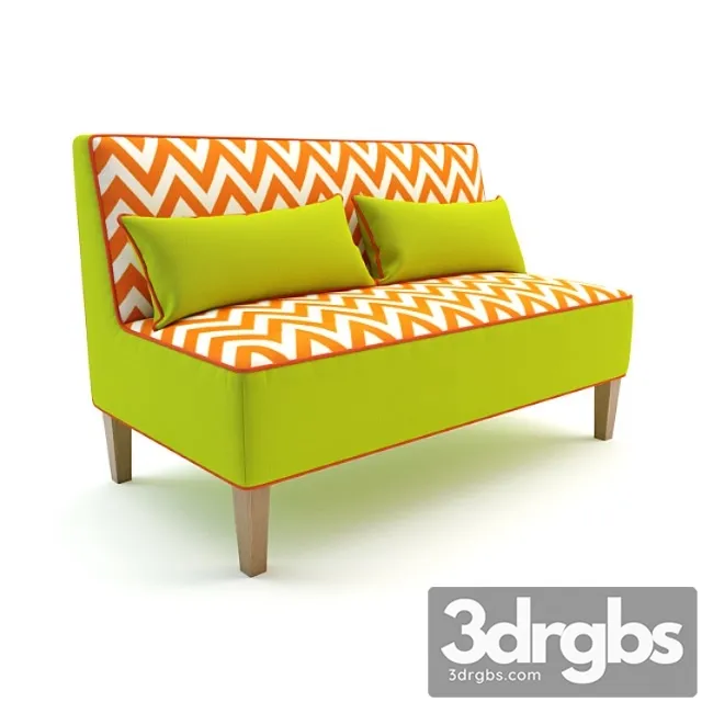 Sofa For Coffee Bar Restaurant 3D Model Download Sofa For Coffee Bar Restaurant 3D Model Download
